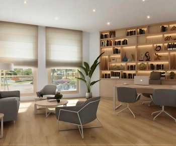 Modern Manager's Office-ID:489885099
