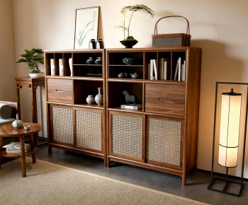 New Chinese Style Side Cabinet-ID:575721038