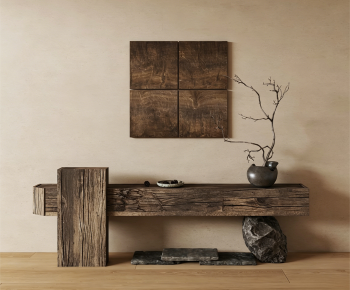 Wabi-sabi Style Console-ID:508450035