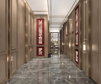 New Chinese Style Corridor-ID:338552001