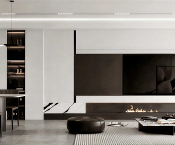 Modern A Living Room-ID:539144996