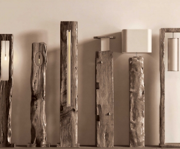 Wabi-sabi Style Floor Lamp-ID:635745057