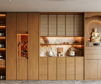 New Chinese Style Sideboard-ID:777147059