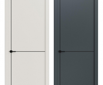 Modern Single Door-ID:416419985