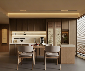 New Chinese Style Dining Room-ID:209577088
