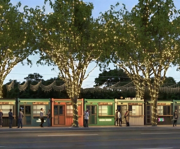 Modern Commercial Street-ID:186769969