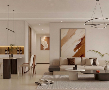 Modern A Living Room-ID:770731076