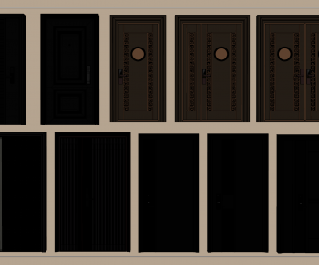 Modern Entrance Door-ID:678340917