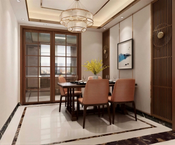 New Chinese Style Dining Room-ID:865432026