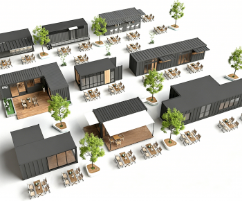 Modern Building Appearance-ID:799539199