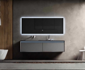 Modern Bathroom Cabinet-ID:686765918