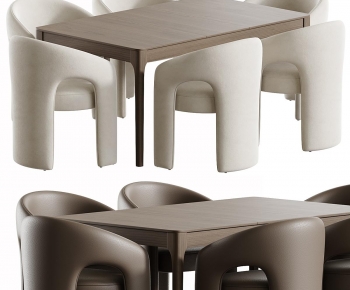 Modern Dining Table And Chairs-ID:182780038
