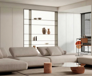 Modern A Living Room-ID:940465937