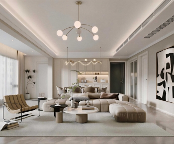 Modern A Living Room-ID:994040019