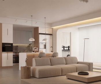 Modern A Living Room-ID:792376041