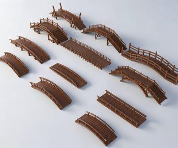 Chinese Style Bridge-ID:410981895