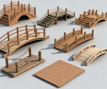 Chinese Style Bridge-ID:838234909