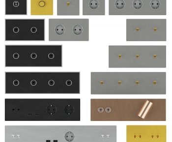 Modern Switch Socket Panel-ID:865981105