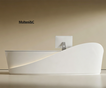 Modern Reception Desk-ID:595685013