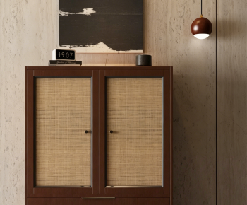 New Chinese Style Side Cabinet-ID:793704997