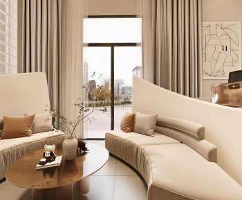 Wabi-sabi Style A Living Room-ID:720657115