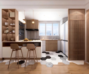 Japanese Style Dining Room-ID:693378939