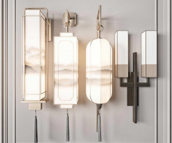 New Chinese Style Wall Lamp-ID:972645041