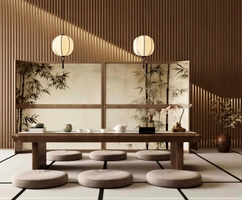 New Chinese Style Tea Tables And Chairs-ID:670449971