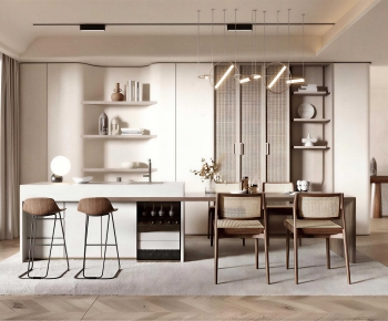 Wabi-sabi Style Dining Room-ID:797683005