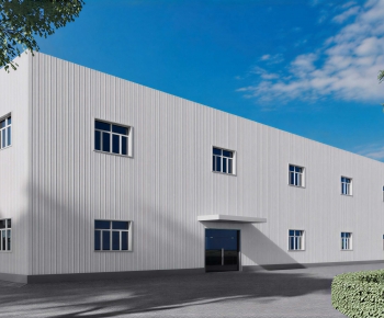 Modern Industrial Building-ID:943939748