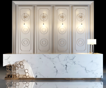 Modern Reception Desk-ID:219371086