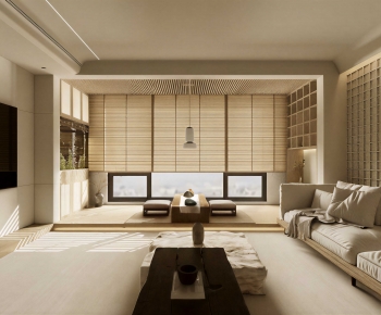 Japanese Style A Living Room-ID:443891053