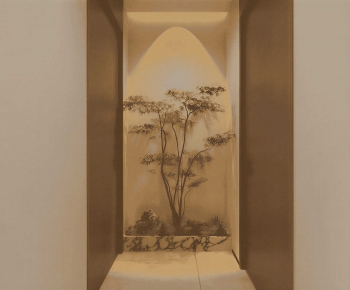 New Chinese Style Plant Landscaping-ID:935481078