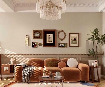 Modern A Living Room-ID:929761891