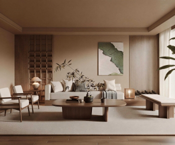 Modern A Living Room-ID:739428042