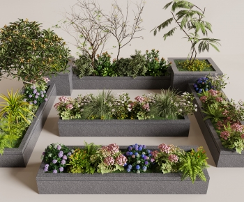 Modern Flower Bed, Flower Bowl, Flower Box-ID:487742908