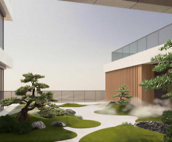 New Chinese Style Courtyard/landscape-ID:106673002