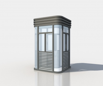 Modern Security Booth-ID:829657086