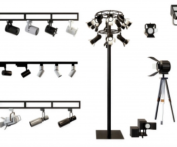 Modern Stage Lights-ID:417391064