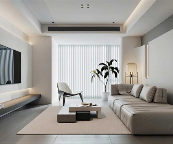 Modern A Living Room-ID:768402107