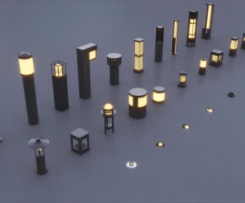 New Chinese Style Outdoor Light-ID:840646037
