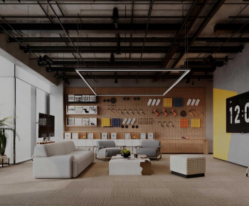 Industrial Style Office Rest Area-ID:858594895