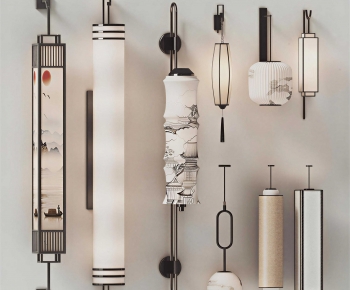 New Chinese Style Wall Lamp-ID:971858988
