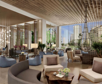New Chinese Style Lobby Hall-ID:840142013