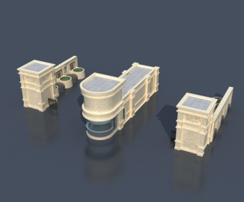 European Style Security Booth-ID:802920105