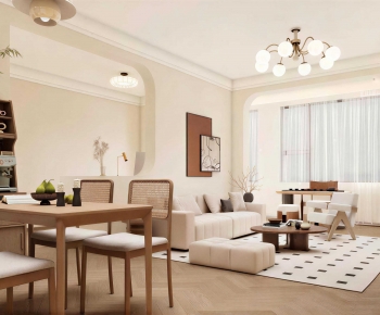 French Style A Living Room-ID:496328123