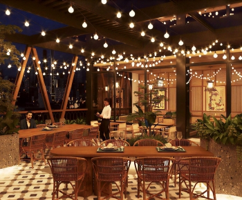 Industrial Style Restaurant-ID:522104988