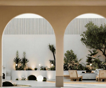 Modern Courtyard/landscape-ID:654187921