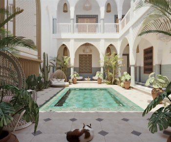 Modern Courtyard/landscape-ID:541358959