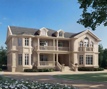 European Style Detached Villa-ID:665869956